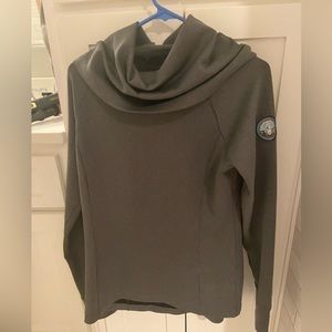 Women's Large Spyder cowl neck top NWOT